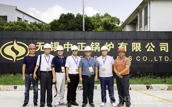 食品行業(yè)中聯(lián)油脂蒞臨中正鍋爐廠(chǎng)